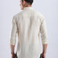100% Linen Soft Touch Frosty Sandstone