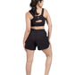 Bio Active Shorts – EcoCiclo™ Biodegradable Polyester (Carbon Black)