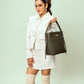 Olive Opulence Bucket Bag/Shoulder bag