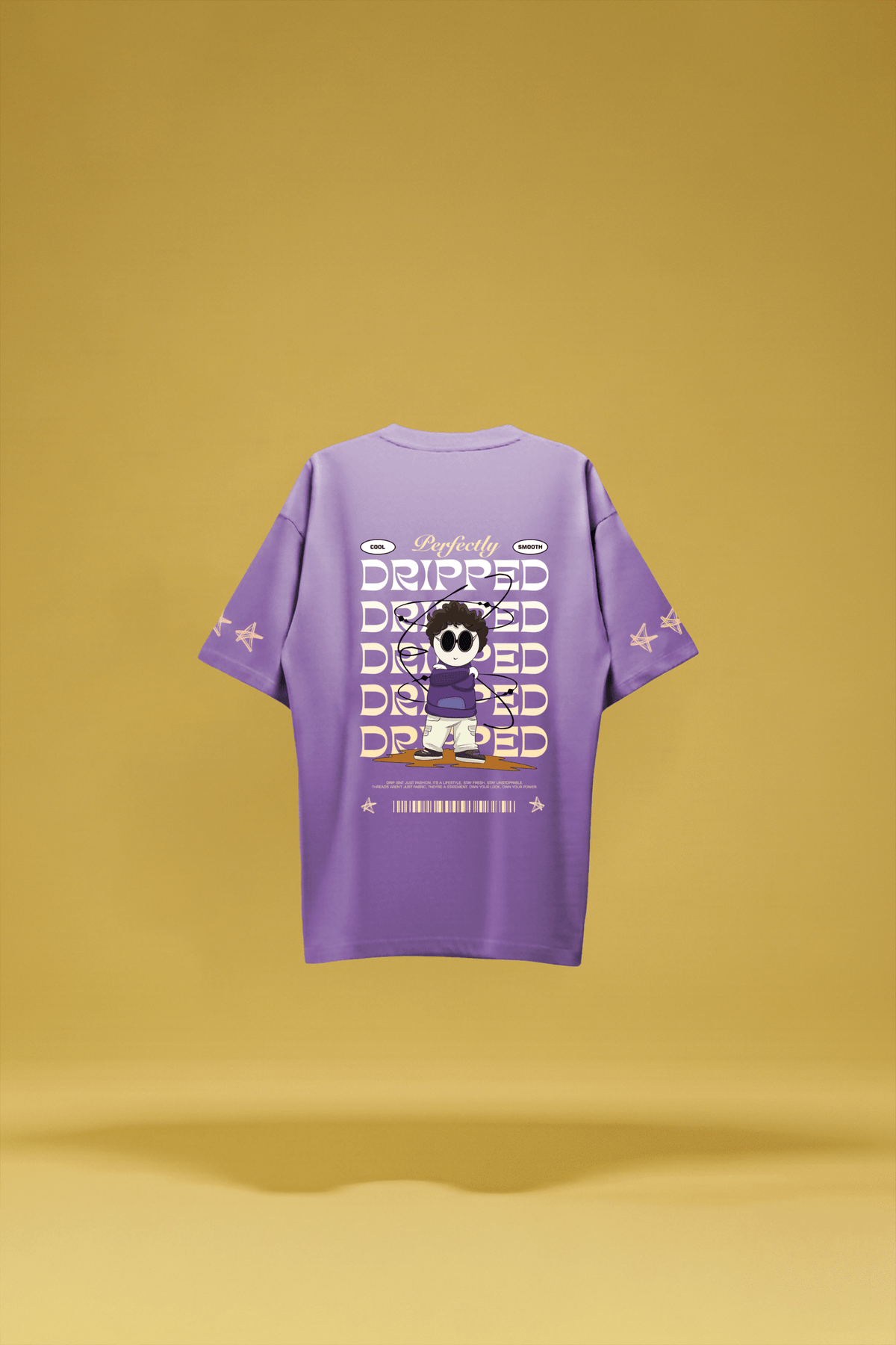 Classic Dripped Lavender T-Shirt