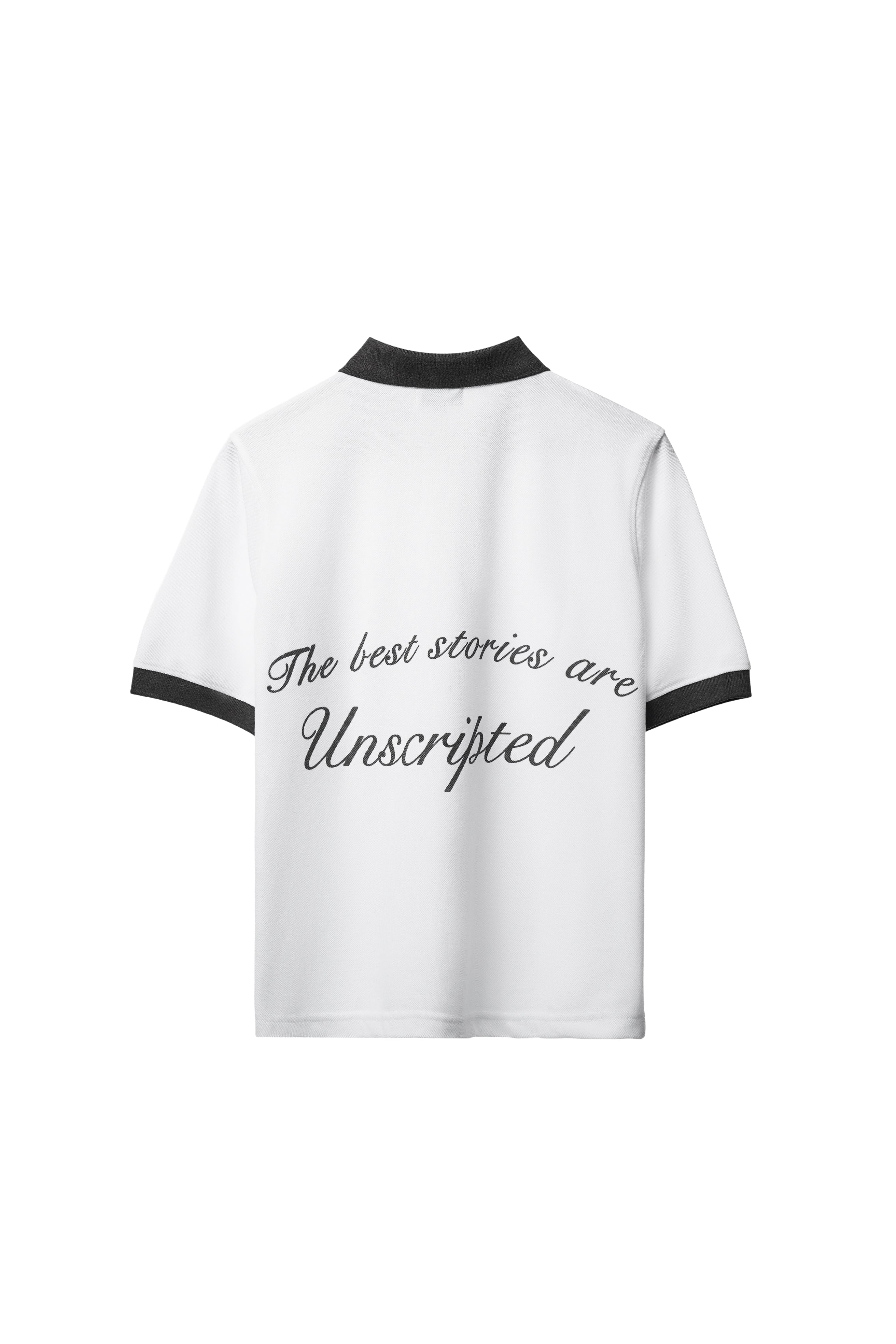 Unscripted Boxy Polo