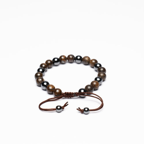 Bronz - Beaded Bracelet Zach