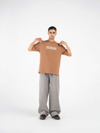 Walnut Brown Heritage Oversized T-Shirt