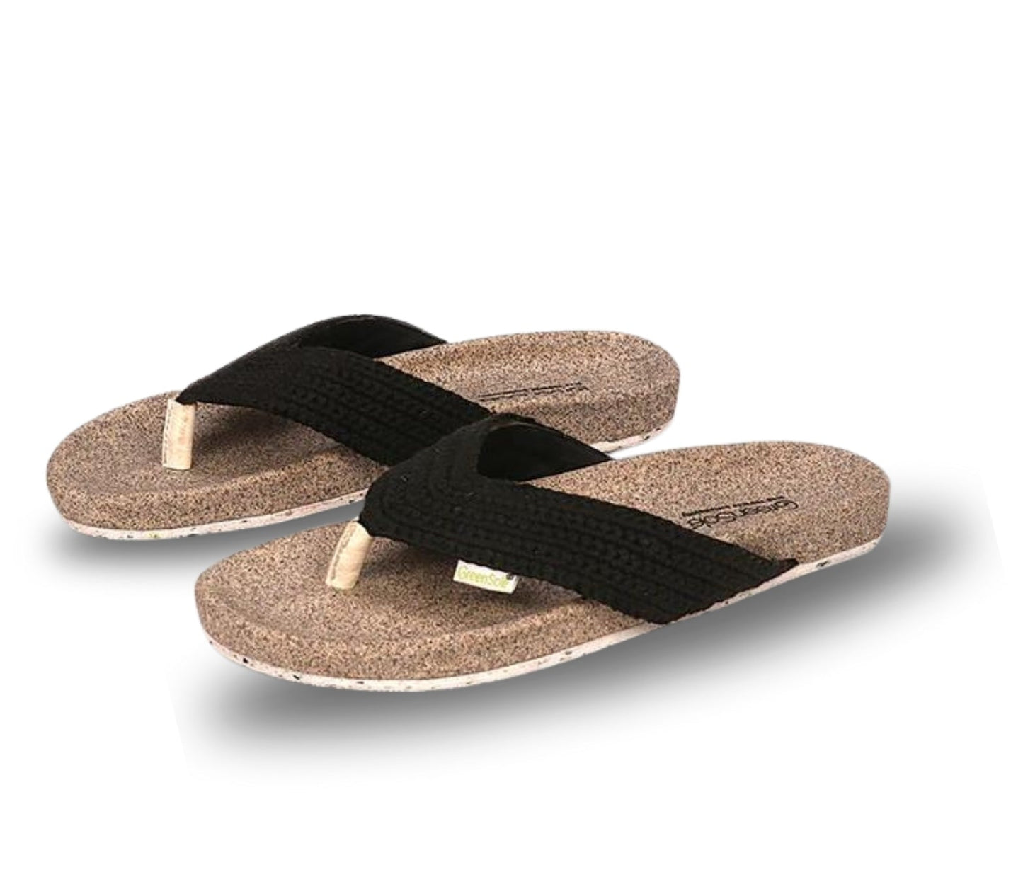 Greensole Black Pearl Womens Sandal Thong