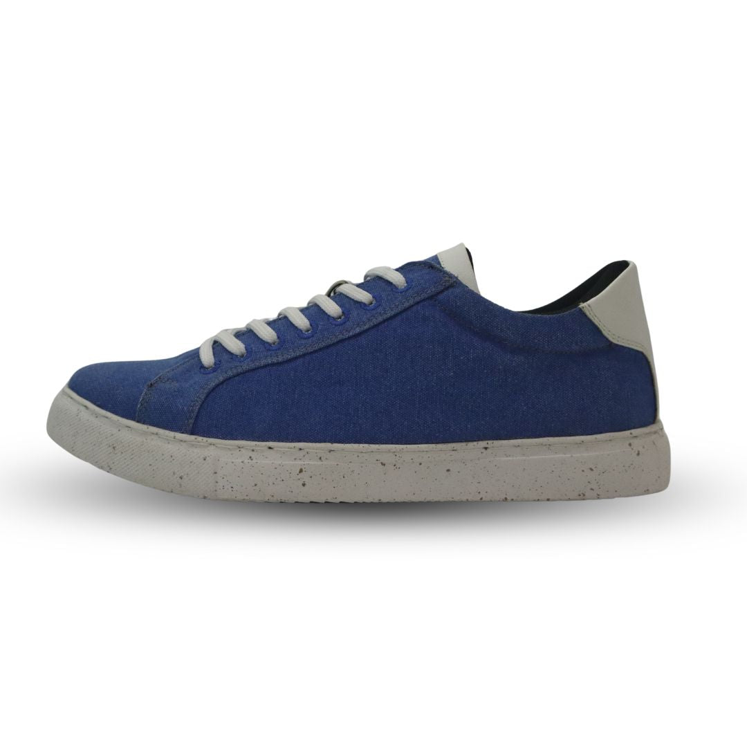 Greensole Blue Canvas Womens  Shoes