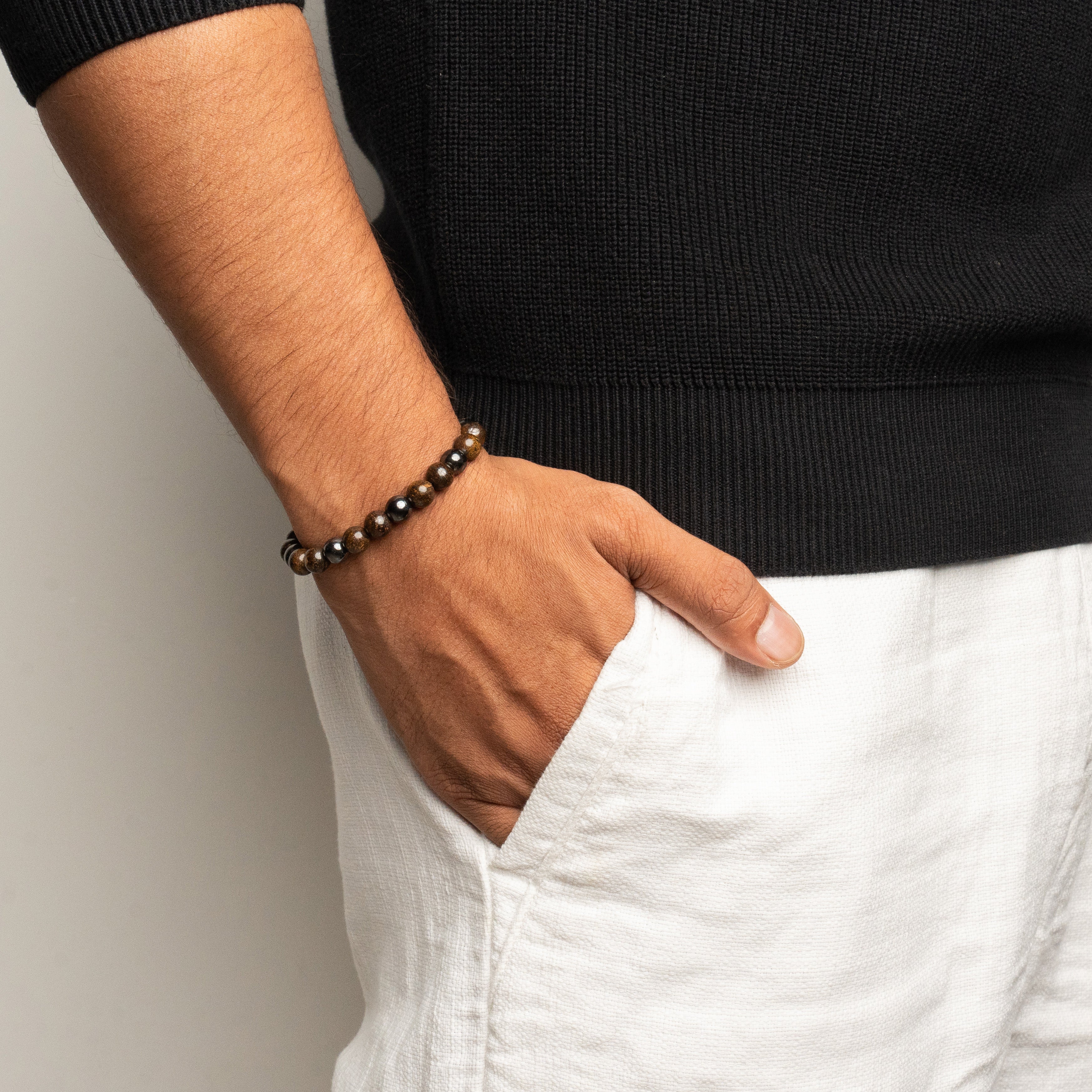 Bronz - Beaded Bracelet