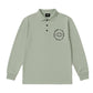Oversized Polo T-shirt - Camping Green