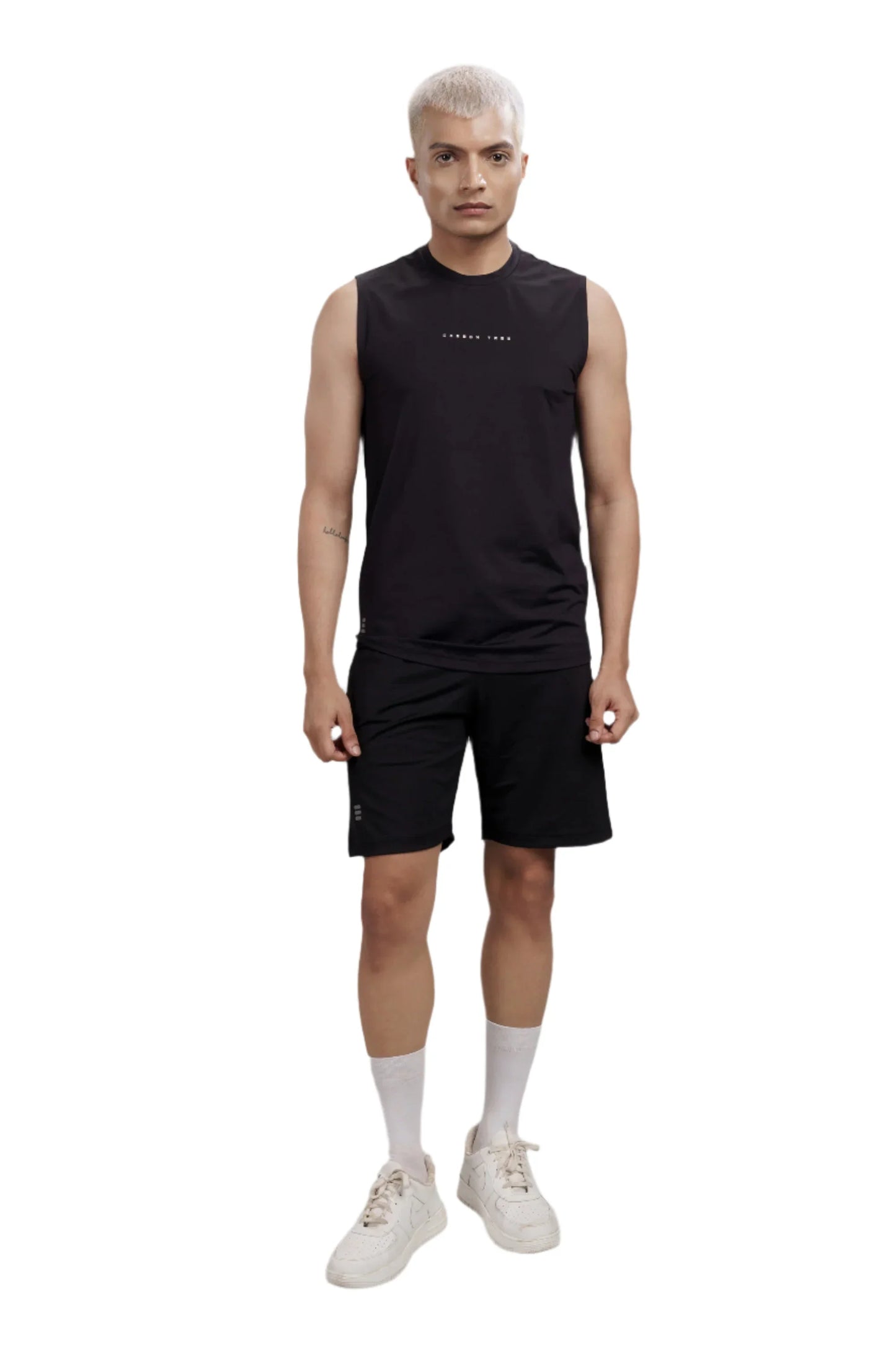 Men’s Bio Sports Tank – EcoCiclo™ Biodegradable Polyester (Carbon Black)