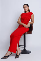 Ruched Maxi Dress