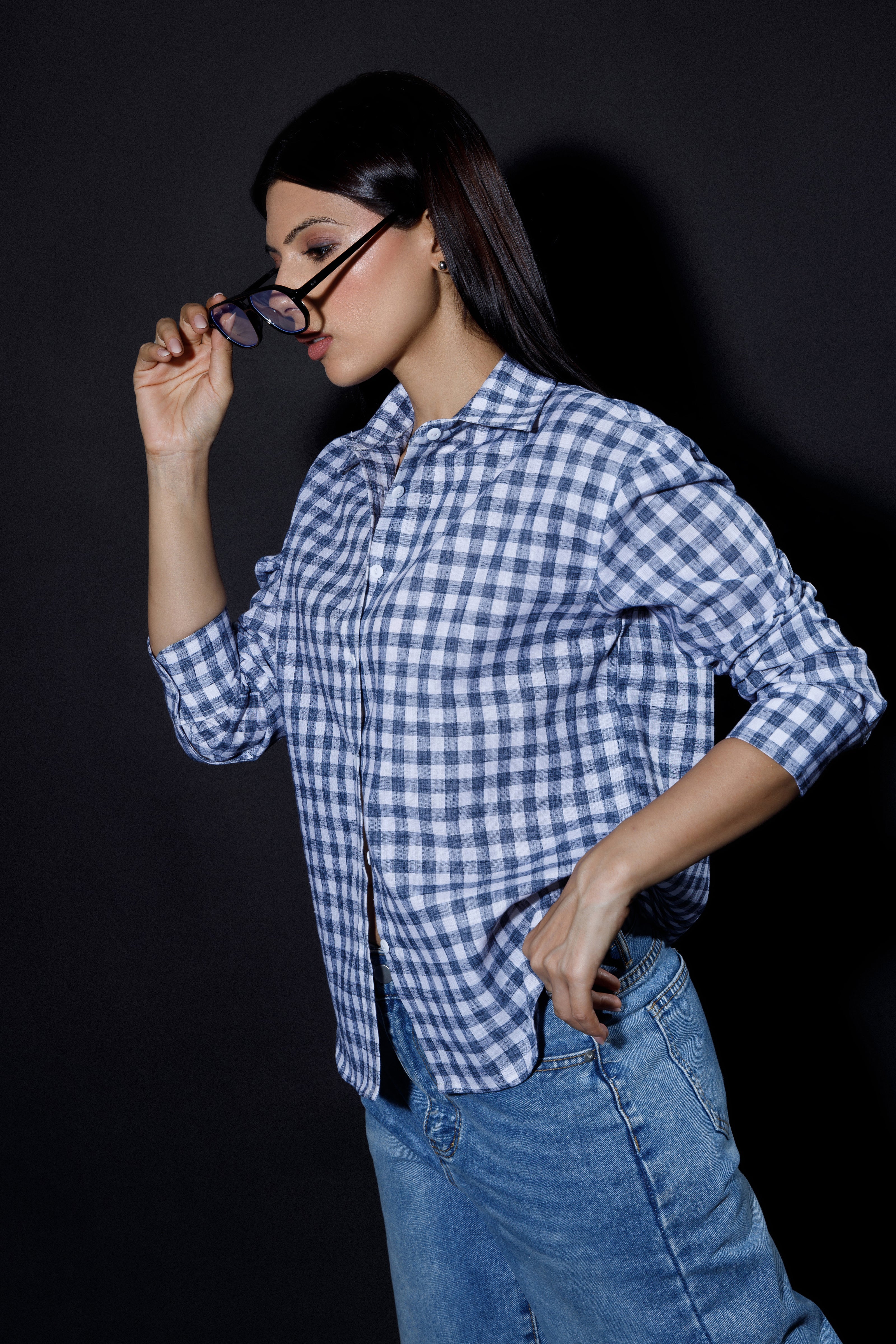 Relaxed Fit Checkered Shirt