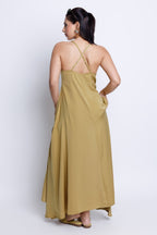 Strappy V-Neck Midi