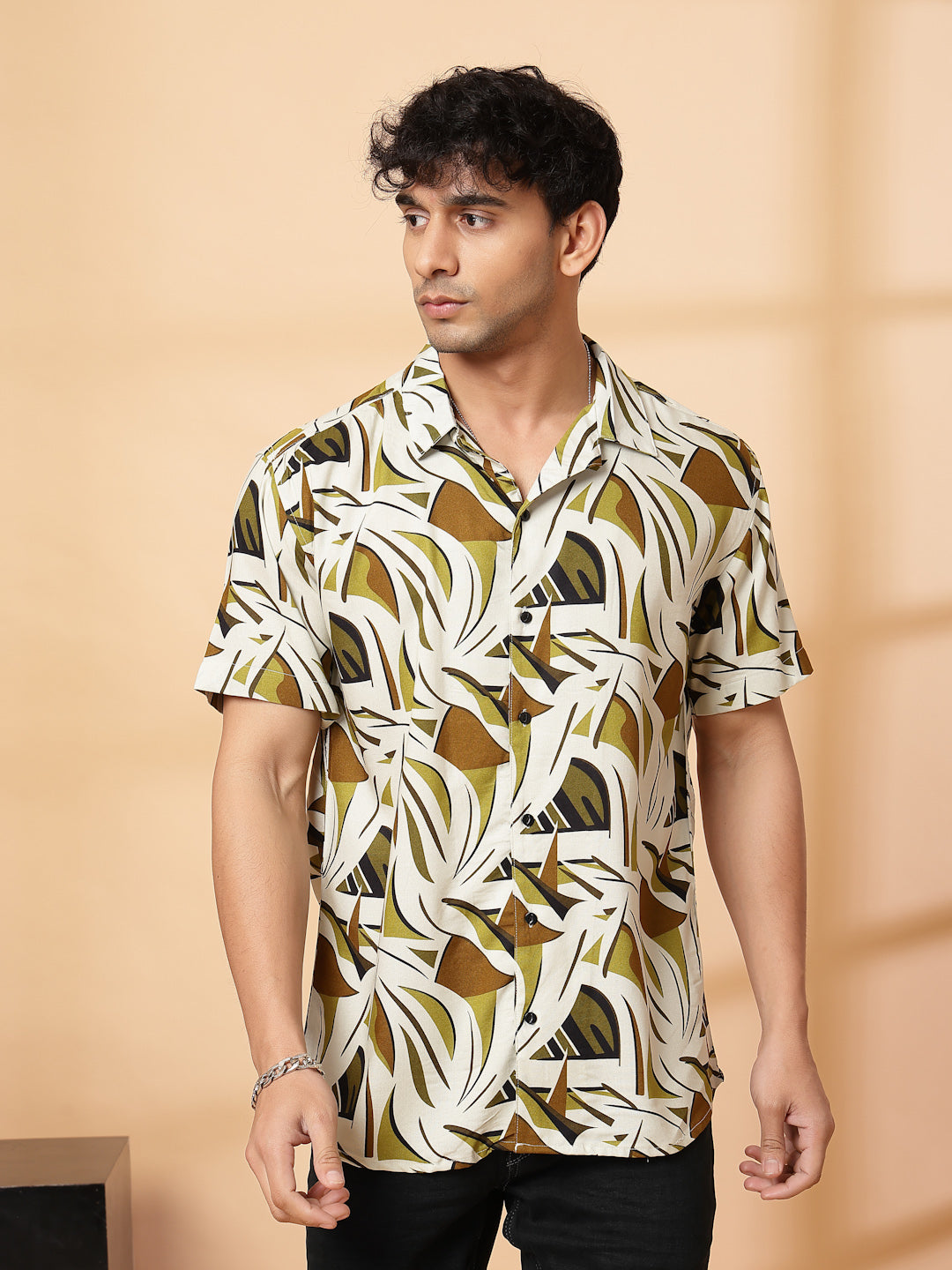 Bold Abstract Pattern Shirt