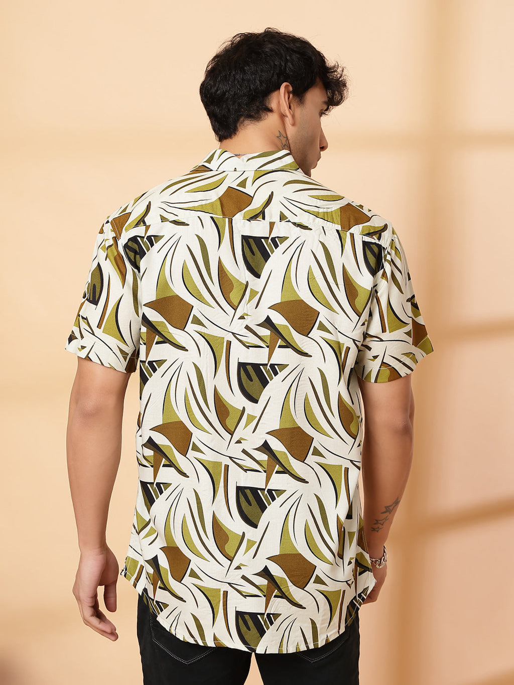 Bold Abstract Pattern Shirt