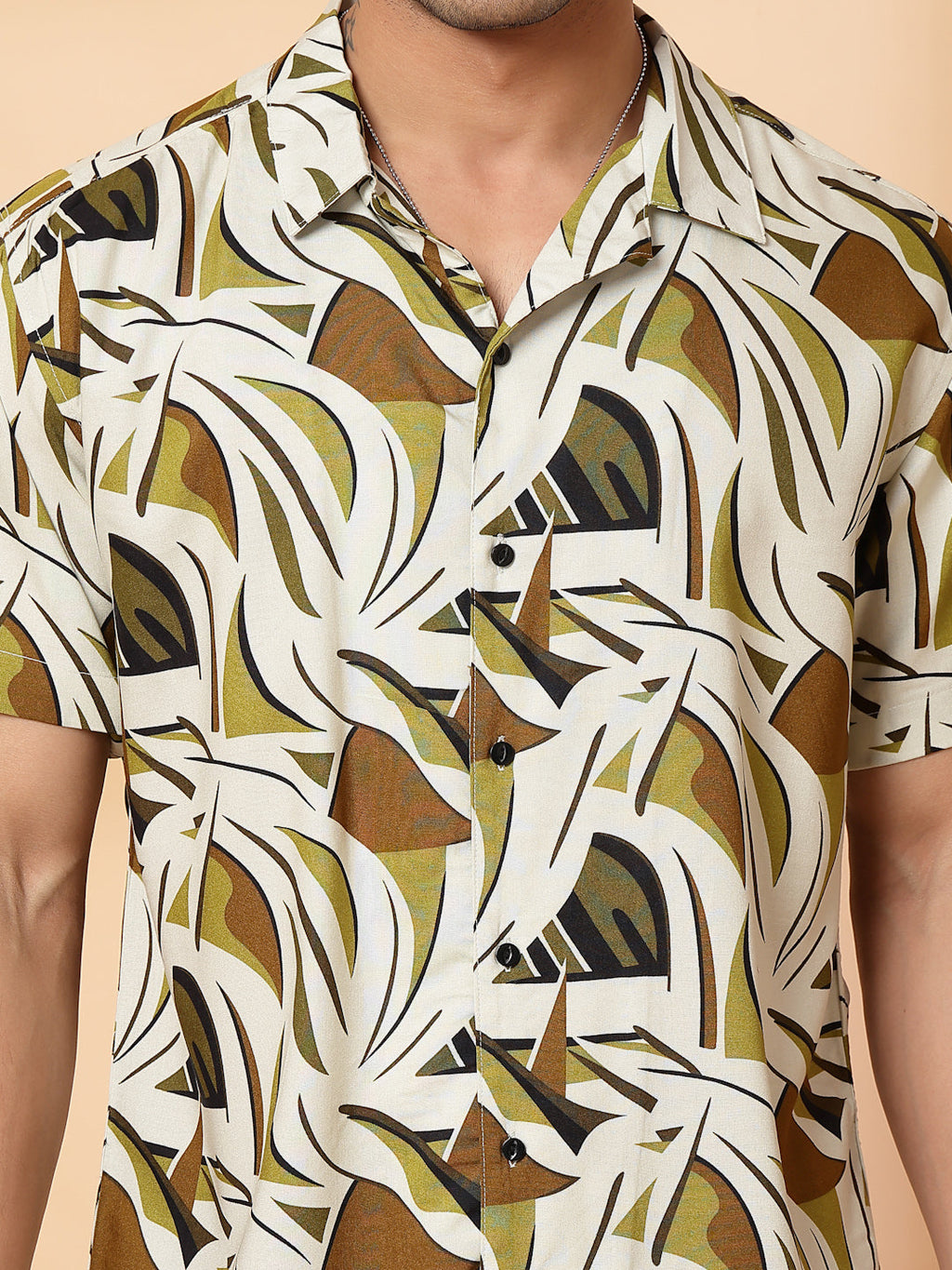 Bold Abstract Pattern Shirt