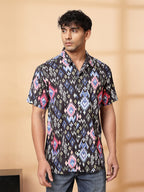 Trendy Ikkat Rayon Shirt