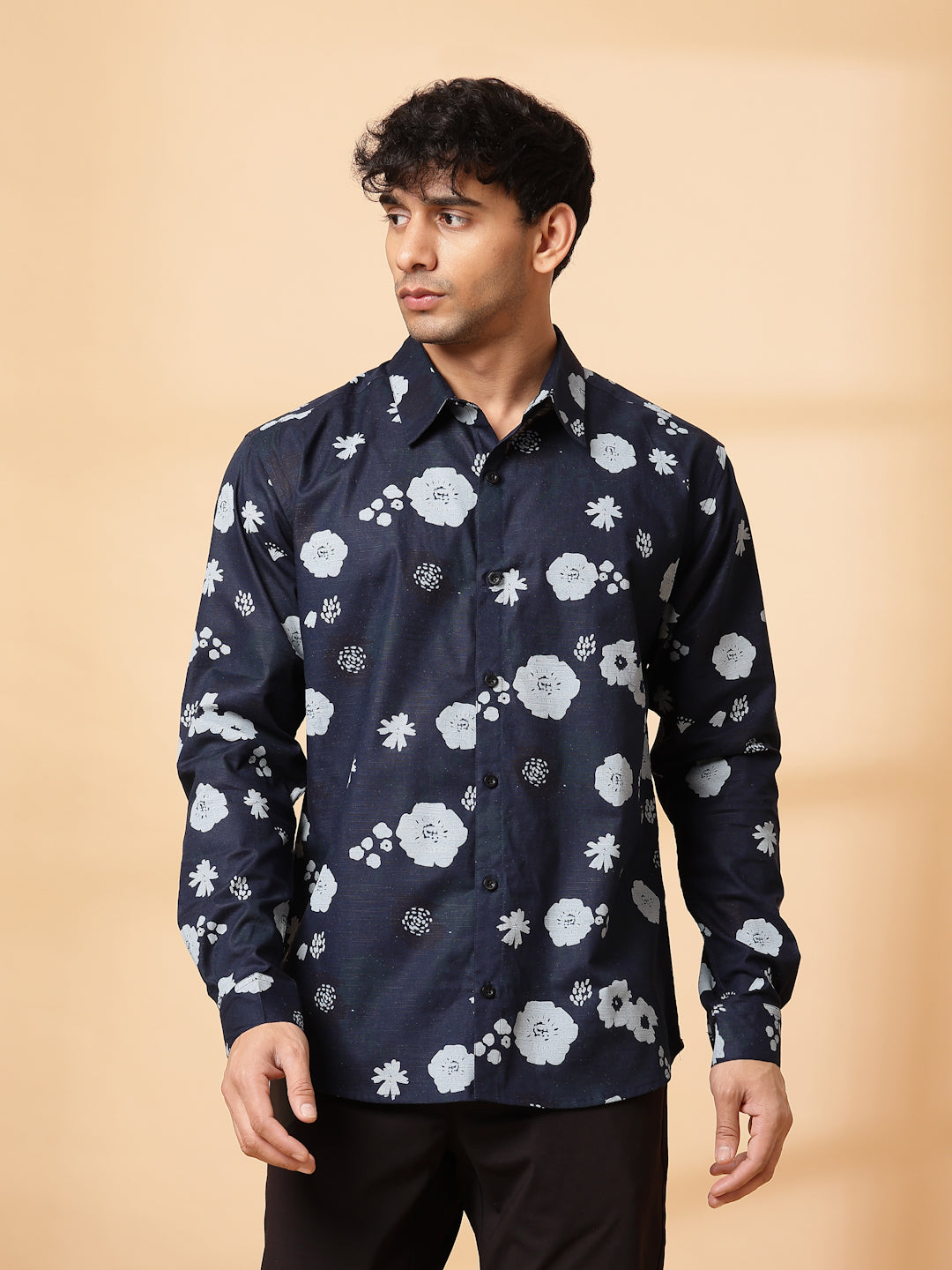 Men’s Everyday Black Cotton Shirt
