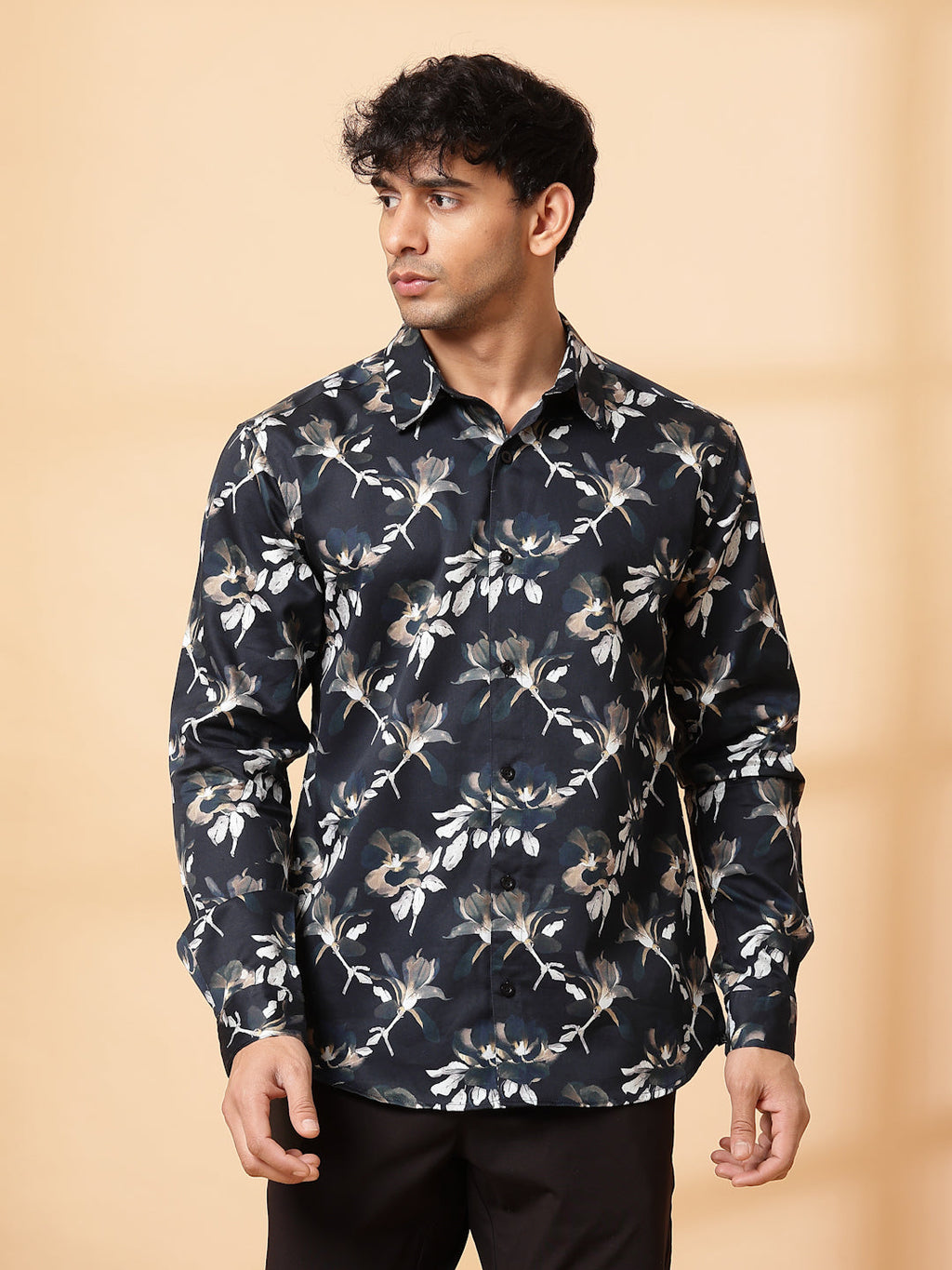 Men’s Everyday Navy Cotton Shirt