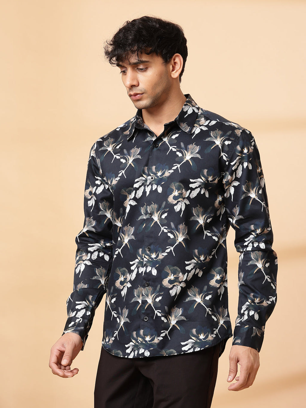 Men’s Everyday Navy Cotton Shirt