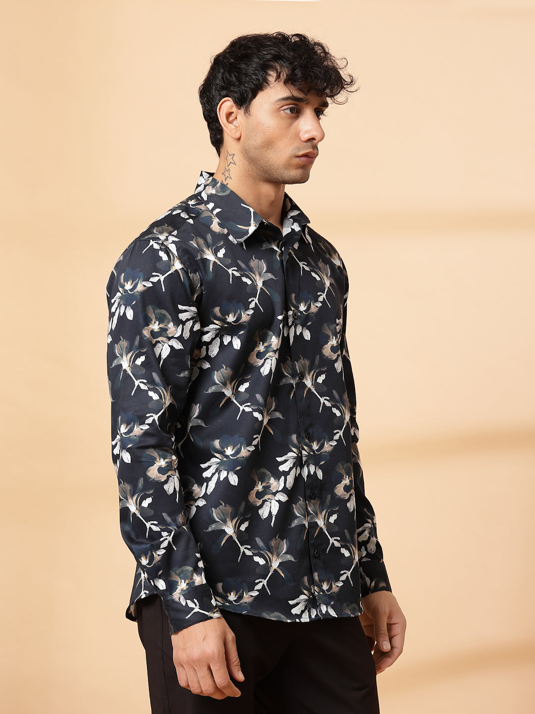Men’s Everyday Navy Cotton Shirt