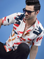 Floral Fantasy Multicolored Rayon Shirt