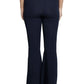 Organic Cotton Flare Pant (Carbon Black)