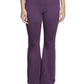 Organic Cotton Flare Pant (Plum)