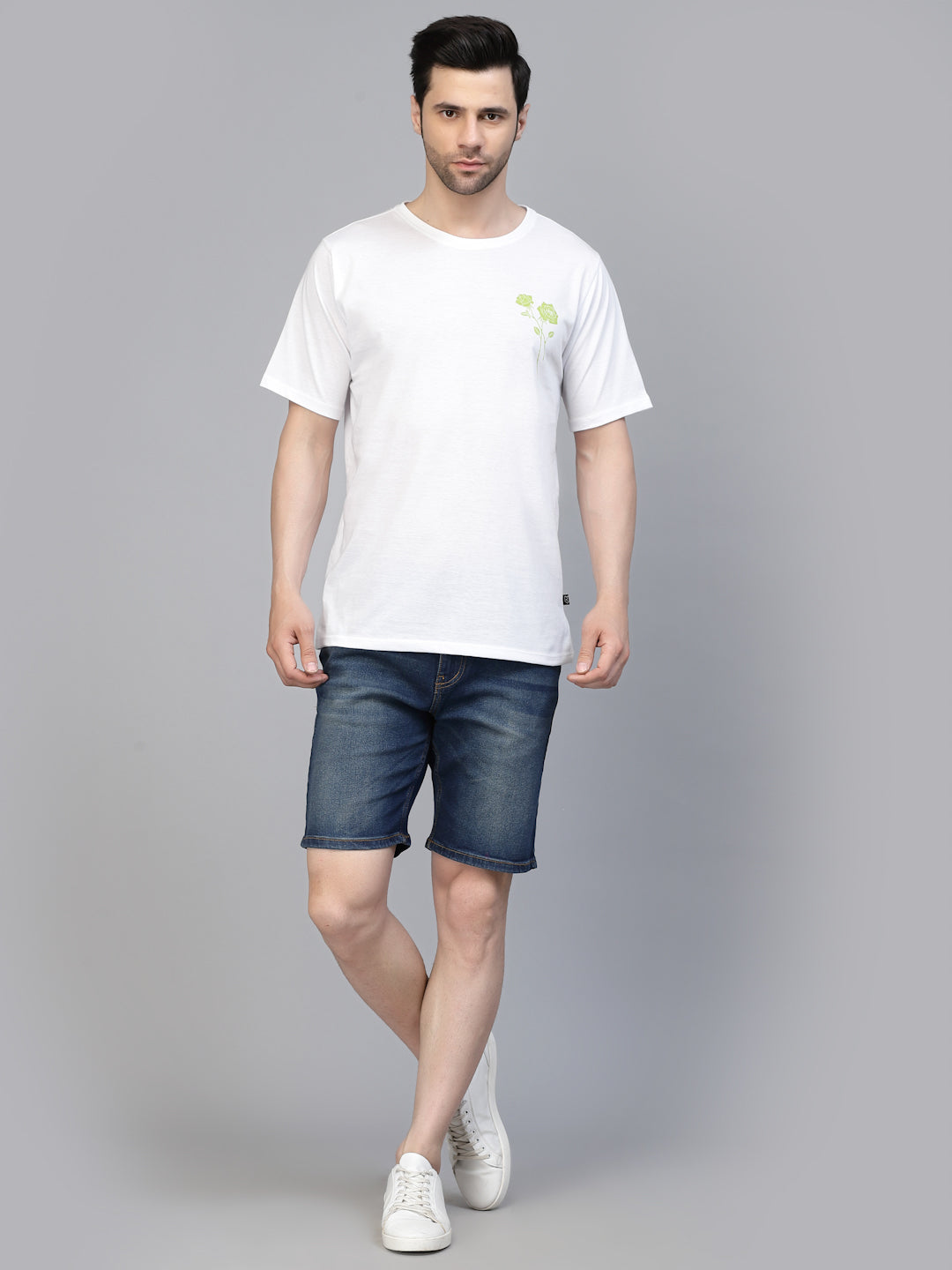 Not Bound Oversized Cotton White T-shirt