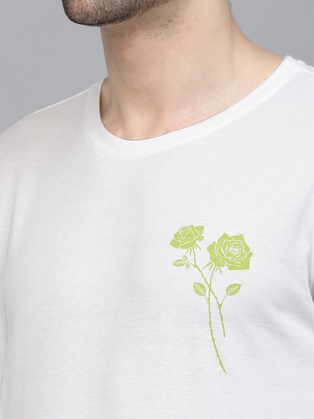 Not Bound Oversized Cotton White T-shirt