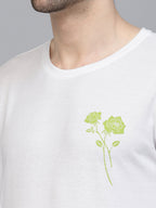 Not Bound Oversized Cotton White T-shirt