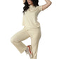 Ribbed Lounge Pants (Sand)