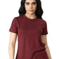 Tencel Ribbed Tee (Sangria)