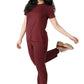 Tencel Ribbed Tee (Sangria)