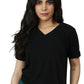 Bamboo V-Neck T-Shirt (Carbon Black)