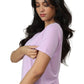 Bamboo V-Neck T-Shirt (Lavender Haze)