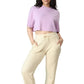 Bamboo Boxy Tee (Lavender Haze)