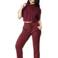 Bamboo Boxy Tee (Bold Red)