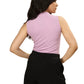 Women’s Organic Cotton Lounge Shorts – High-Waist with Utility Pocket (280 GSM) (Carbon Black)