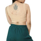 Women’s Organic Cotton Lounge Shorts – High-Waist with Utility Pocket (280 GSM) (Deep Teal)