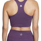 Essential Cotton Sports Bra (Plum)