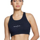 Essential Cotton Sports Bra (Carbon Black)