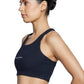 Essential Cotton Sports Bra (Carbon Black)