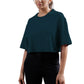 Bamboo Boxy Tee (Rustic Blue)
