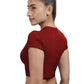 Bamboo Crop Top (Bold Red)