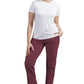 Women’s All Day Work Pants – SORONA® Stretch Trousers (220 GSM) (Sangria)
