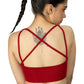 Bamboo Strappy Top (Bold Red)