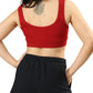 Women’s Organic Cotton Lounge Shorts – High-Waist with Utility Pocket (280 GSM) (Midnight Navy)