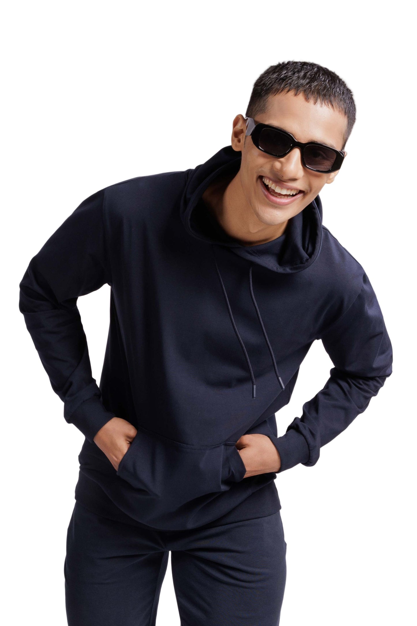 Carbon Hoodie – Men’s Organic Cotton Hoodie (Midnight Navy)