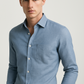 (1 of 1) 100% Linen Soft Touch Pacific Blue Shirt