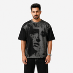 Charcoal Wing Tee