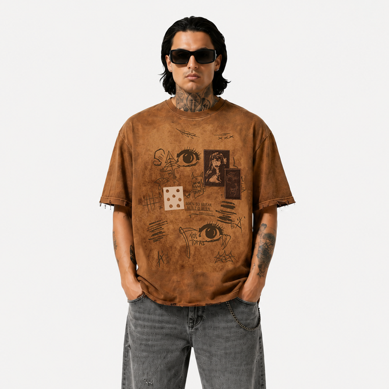 Cryptic canvas tee FLYAF